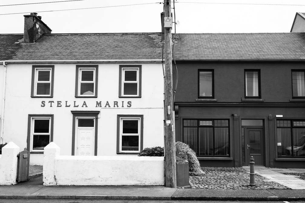 nature, oretail photography, olivier retail, ireland, irlande, kerry, maison, house, noir et blanc, black and white, monochrome